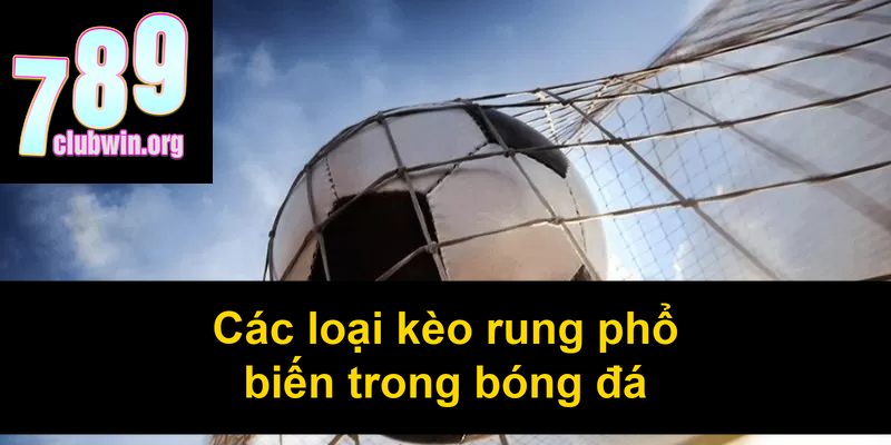 Các loại kèo rung phổ biến trong bóng đá