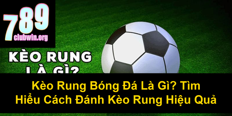 Kèo Rung Bóng Đá Là Gì Tìm Hiểu Cách Đánh Kèo Rung Hiệu Quả